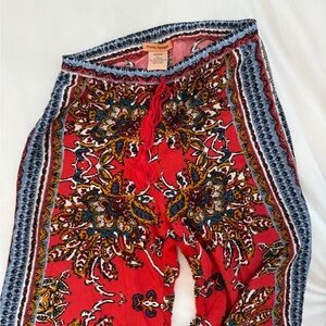 Red Boutique Pants by Flying Tomato